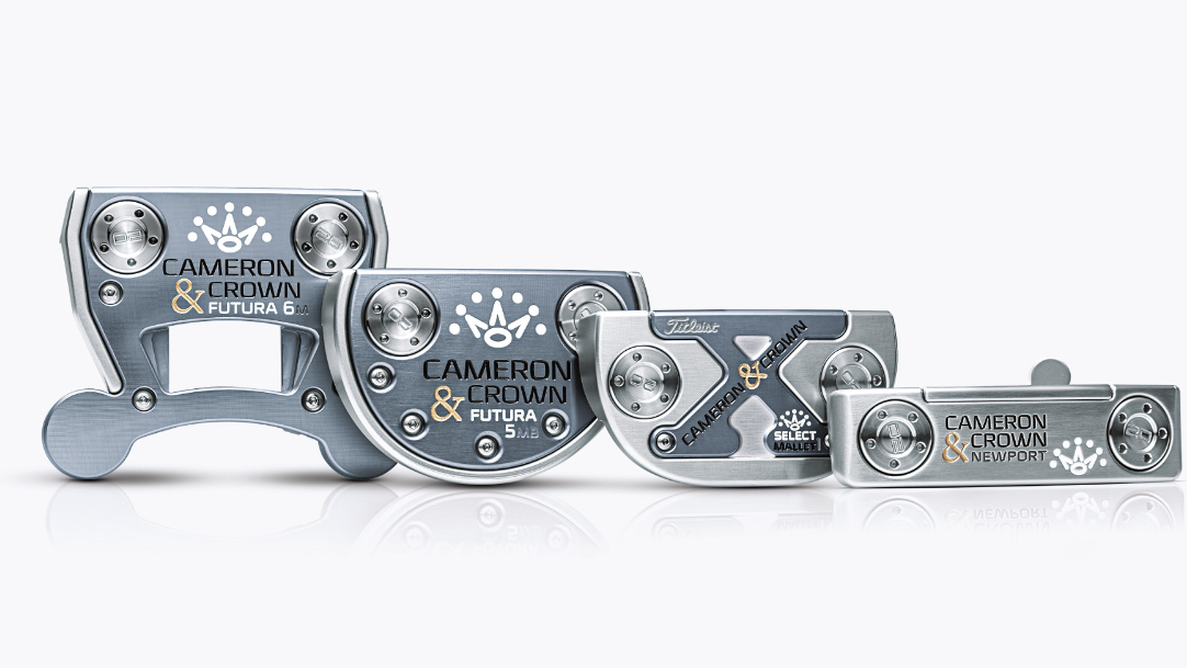Scotty Cameron unveils four new Cameron & Crown putters